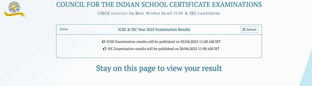 ICSE Result 2025