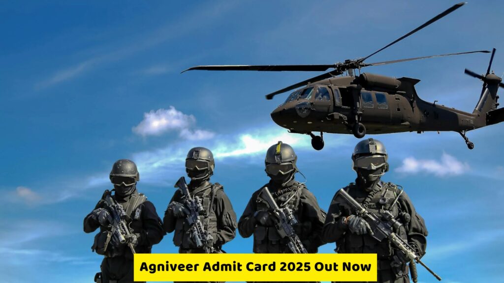Agniveer Admit Card 2025 