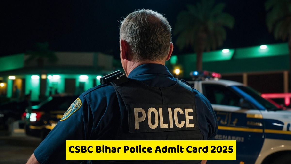 CSBC Bihar Police Admit Card 2025