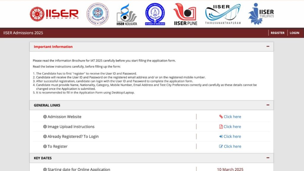 IAT IISER Result 2025