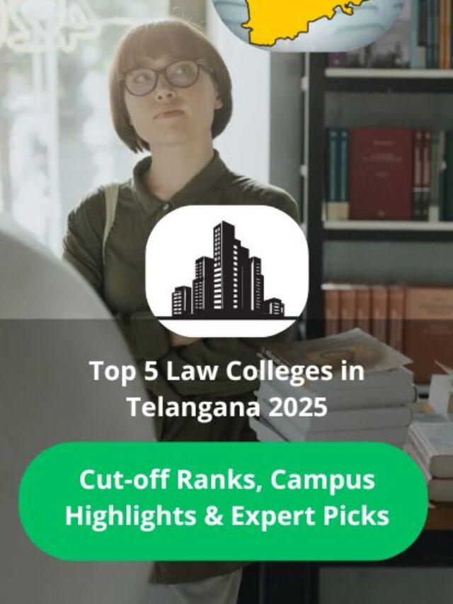 Top 5 Law Colleges in Telangana 2025