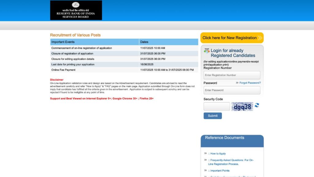 SIDBI Grade A and B Recruitment 2025