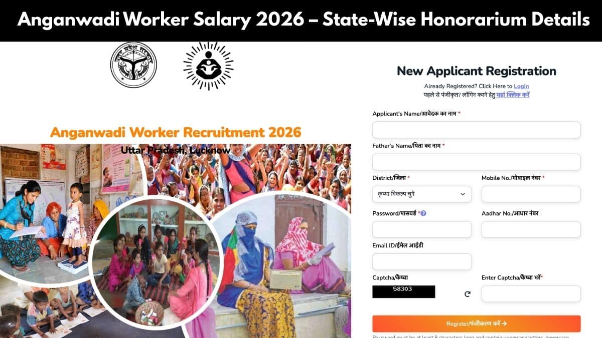 Anganwadi Worker Salary 2026