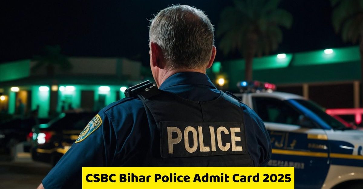 CSBC Bihar Police Admit Card 2025