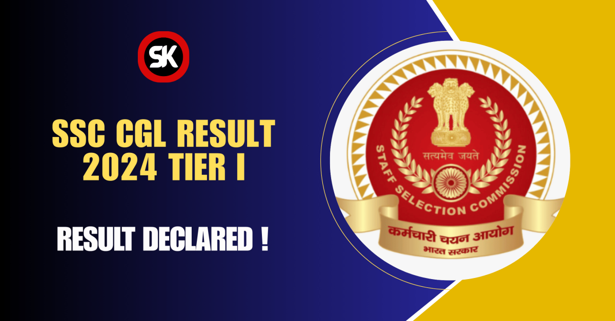 SSC CGL Result 2024 Tier I