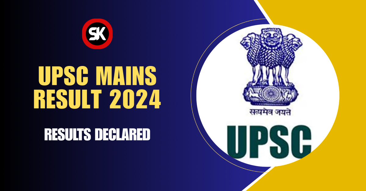 UPSC Mains Result 2024