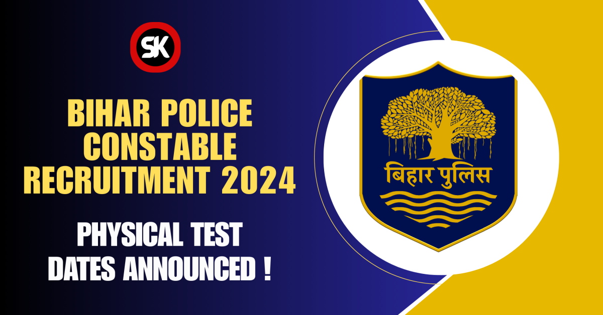 Bihar Police Constable Recruitment 2024